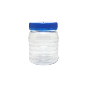 350ml Plastic Storage Jar Round JAR0036