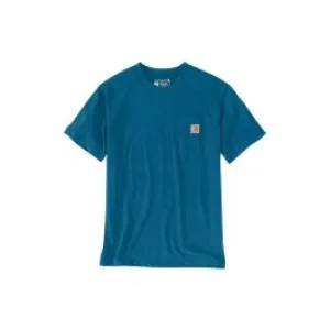 Carhartt&#x20;Pocket&#x20;T-shirt&#x20;Short&#x20;Sleeve&#x20;103296&#x20;-&#x20;Deep&#x20;Lagoon