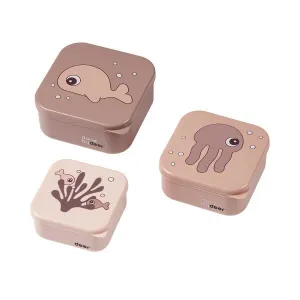 Sea Friends Snack Box 3 Piece Set