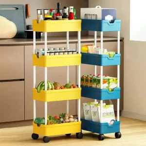 Space Saving 5 Tier Trolly